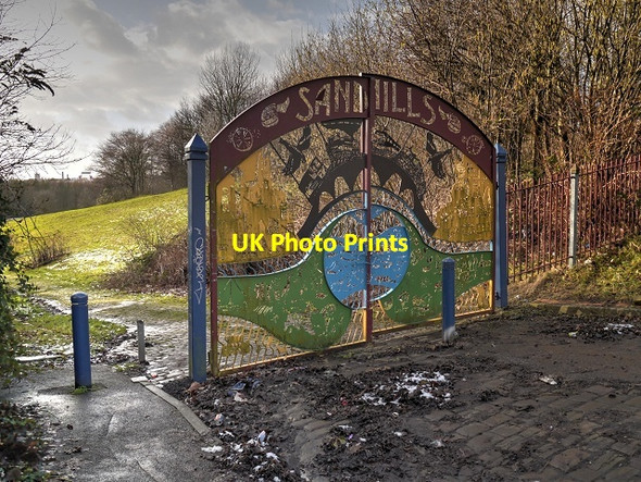 Photo 6"x4" Entrance to Sandhills Manchester c2015