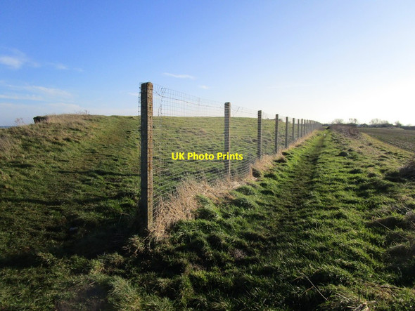 Photo 6"x4" Footpath to Waxholme Road Withernsea c2015