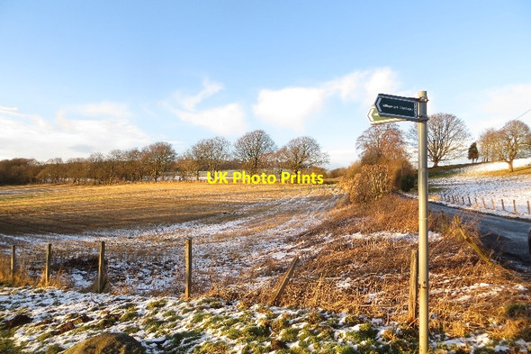 Photo 6"x4" Path sign, Linlithgow Linlithgow c2015