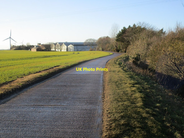 Photo 6"x4" Roadway to Carr Farm Rimswell c2015