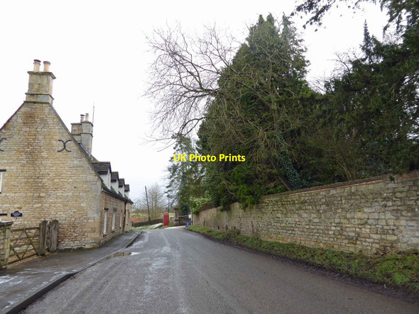 Photo 6"x4" Irnham village and its telephone box Irnham c2015