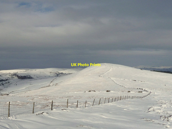 Photo 6"x4" Path to Cats Tor from Shining Tor Macclesfield Forest c2015