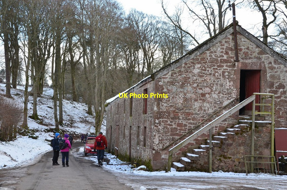 Photo 6"x4" Farm building at Garvald Dunsyre c2015