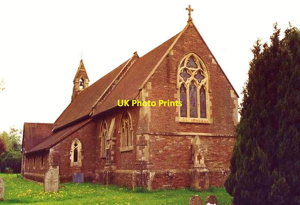Photo 6"x4" Christ Church Llangrove Llangrove c2004