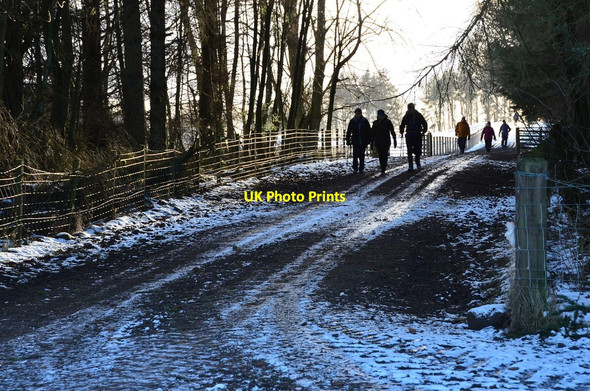 Photo 6"x4" Last mile home, South Slipperfield West Linton c2015