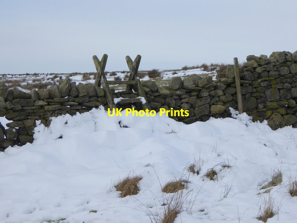 Photo 6"x4" Stile near High Ramshaw Coanwood c2015