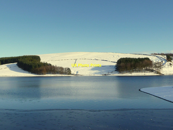 Photo 6"x4" Across Errwood reservoir from Shooters Clough Bridge Fernilee c2015