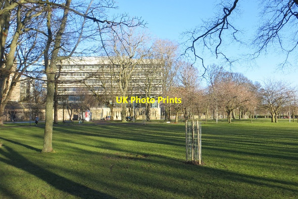 Photo 6"x4" The Meadows and University Library Edinburgh c2015