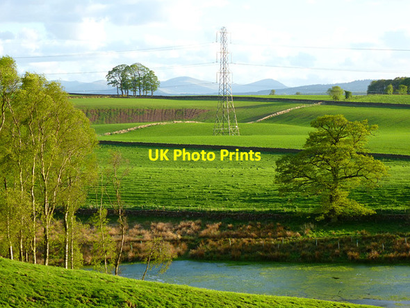 Photo 6"x4" Farmland, Hesket Plumpton\/NY4937 c2013