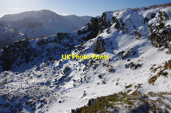 Photo 6"x4" Old quarry workings, Lingmoor Fell Little Langdale c2015