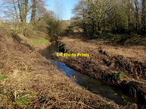 Photo 6"x4" Malpas Brook near Woodstock Pool, Newport Newport\/Casnewydd c2015