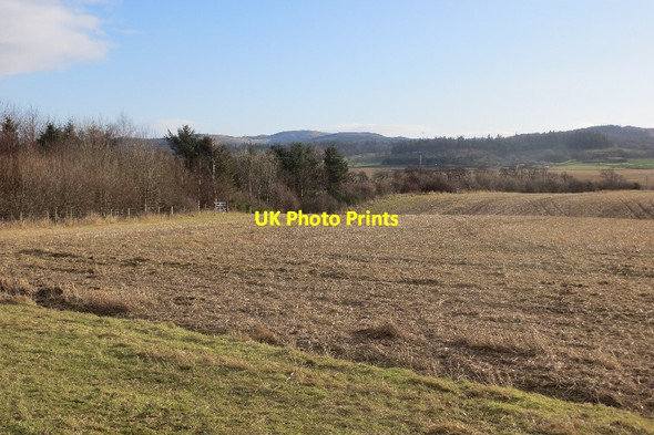 Photo 6"x4" Field near Drum of Garvock Dunning c2015