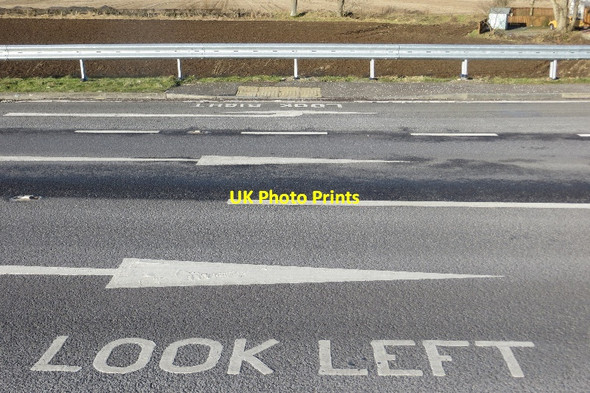 Photo 6"x4" Northbound A9 Clathy c2015