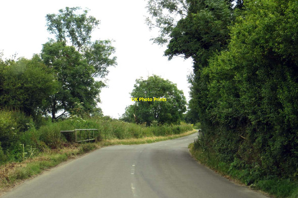 Photo 6"x4" The road to Steeple Claydon crosses a drain Twyford\/SP6626 c2014