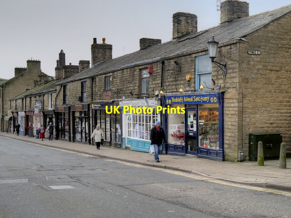 Photo 6"x4" Shops on Bridge Street Ramsbottom c2015