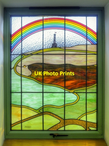 Photo 6"x4" Peel Tower Window, Ramsbottom Library Ramsbottom c2015