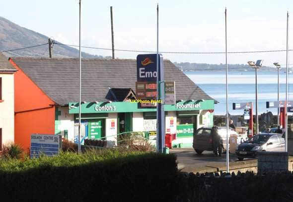 Photo 6"x4" Emo Filling Station at Conlon's Foodmarket, Main Street, Omeath Omeath c2015