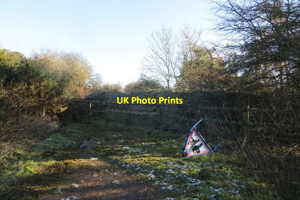 Photo 6"x4" Obstruction, old A9 Clathy c2015