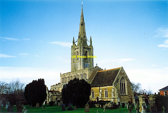 Photo 6"x4" The parish church at Billingborough, near Bourne, Lincolnshire Billingborough c2000