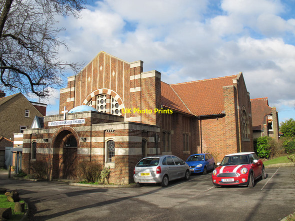 Photo 6"x4" Wallington United Reformed Church, Stanley Park Road Carshalton c2015