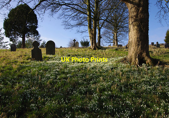 Photo 6"x4" Crosscrake church graveyard Crosscrake c2015