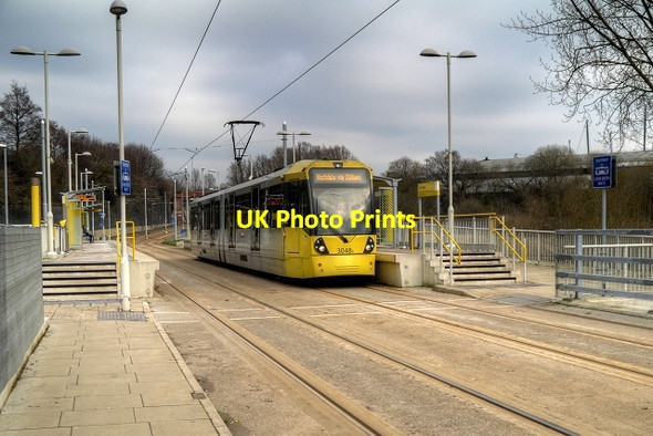 Photo 6"x4" Tram at Holt Town Manchester c2015