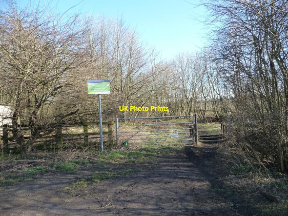 Photo 6"x4" Entrance to Upton Country Park, off New Lane North Elmsall c2015