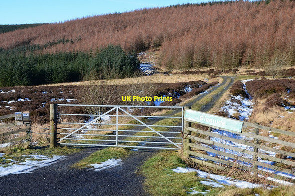 Photo 6"x4" Glenlude Hill Mountbengerburn c2015