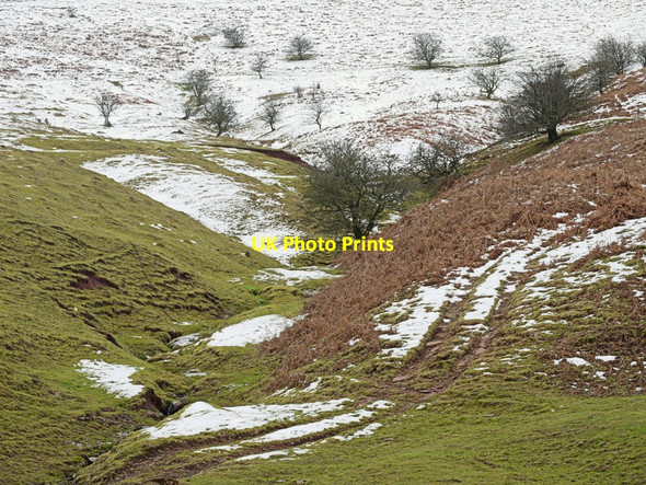 Photo 6"x4" Below Y Grib, 2 Pengenffordd c2015