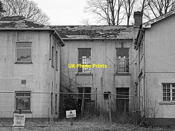 Photo 6"x4" Talgarth Hospital - disused and decaying, 2 Talgarth\/SO1533 c2015