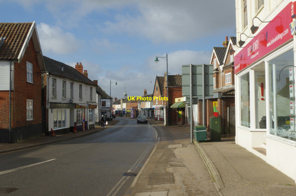 Photo 6"x4" High Street, Watton Watton\/TF9100 c2015