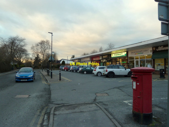 Photo 6"x4" Shops on The Common, Parbold Newburgh\/SD4810 c2015