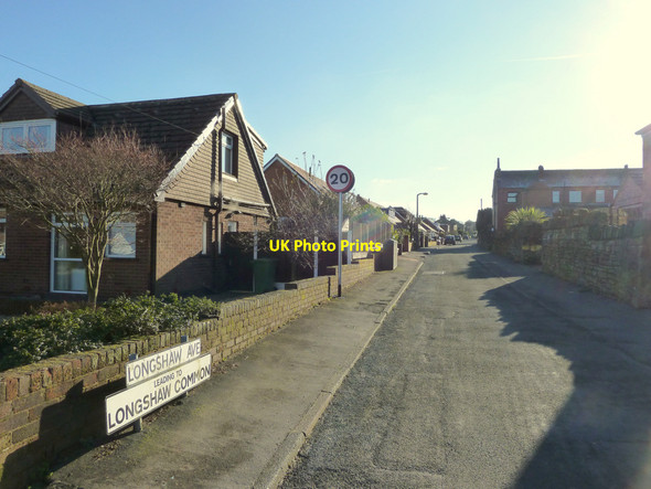 Photo 6"x4" Longshaw Avenue leading to Longshaw Common, Billinge Billinge c2015