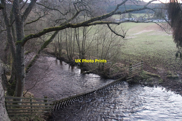 Photo 6"x4" Quair Water at Traquair Innerleithen c2015