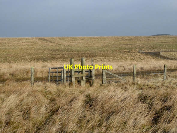 Photo 6"x4" Stile on Kingswood Common Whitfield\/NY7758 c2015