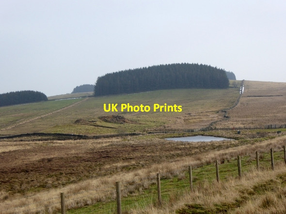 Photo 6"x4" Pond below Curricks Rigg Henshaw\/NY7664 c2015