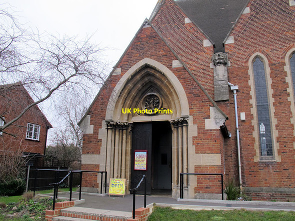 Photo 6"x4" St Barnabas church, Eltham: south porch Eltham c2015