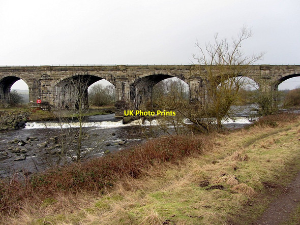 Photo 6"x4" Alston Arches Viaduct from the east Haltwhistle c2015