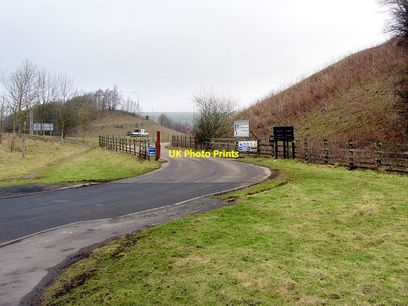 Photo 6"x4" Former embankment of Alston Branch Railway Plenmeller c2015