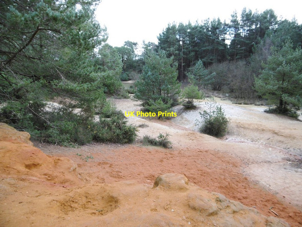 Photo 6"x4" St. Catherine's Hill, former sandpit St Catherine's Hill\/SZ1495 c2015