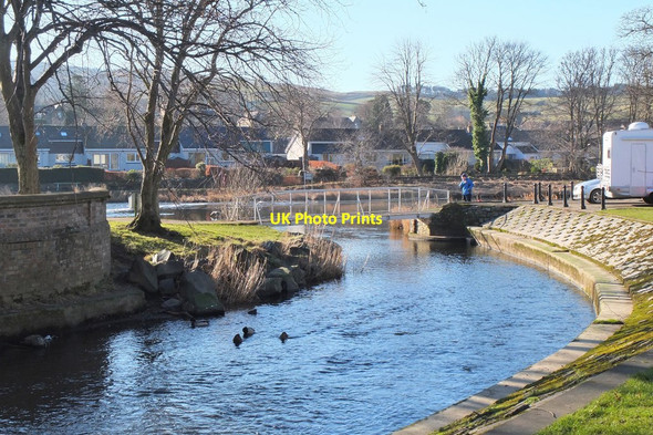 Photo 6"x4" The Cuddy meets the Tweed, Peebles Peebles\/NT2540 c2015