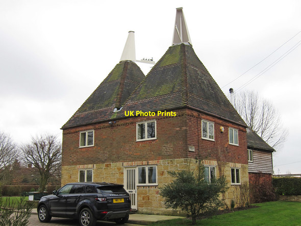 Photo 6"x4" Brandenbury Oast Collier Street c2015 P1
