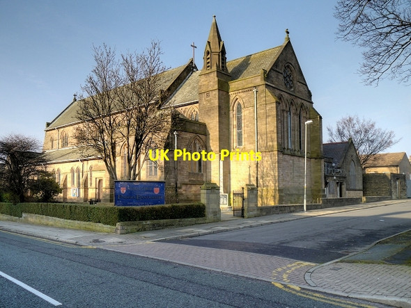 Photo 6"x4" The Parish Church of St Matthew with Holy Trinity Habergham Eaves, Burnley Burnley c2015