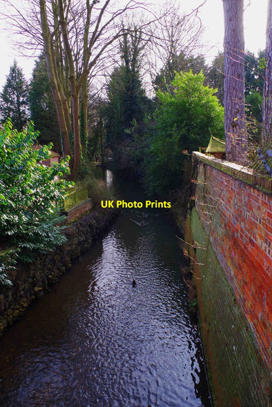 Photo 6"x4" River Alne, Henley-in-Arden, Warks Henley-in-Arden c2015