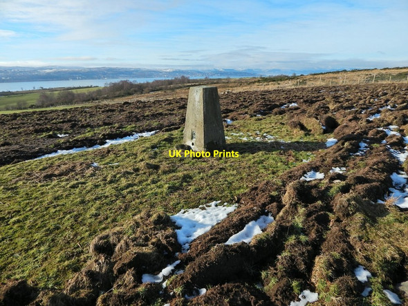 Photo 6"x4" Trig point, Kipperoch Alexandria c2015 P1