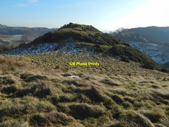 Photo 6"x4" Dumbowie Hill: south-eastern summit Dumbarton c2015