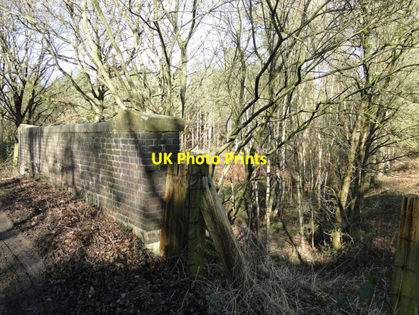 Photo 6"x4" Disused railway bridge on Holkham Heath Stonebridge\/TL9290 c2015 P2