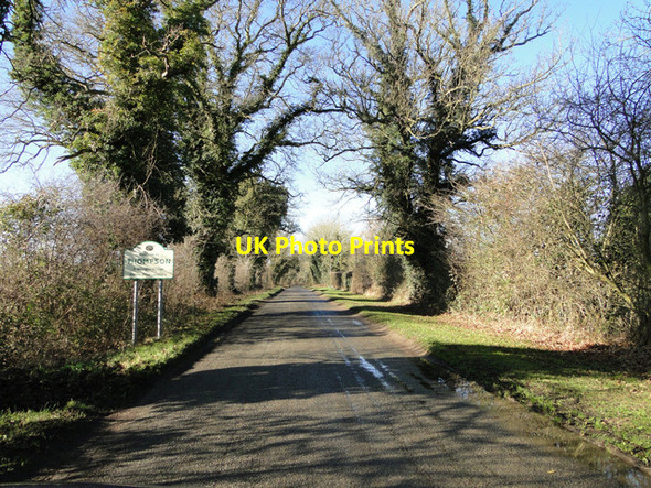Photo 6"x4" Road to Thompson near Top Farm Pockthorpe\/TL9196 c2015