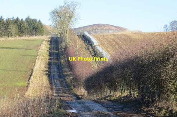 Photo 6"x4" Bandirran to Montague road Kinrossie c2015