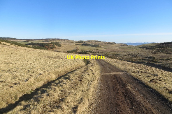 Photo 6"x4" Road over the Sidlaw Hills Kinnaird\/NO2428 c2015